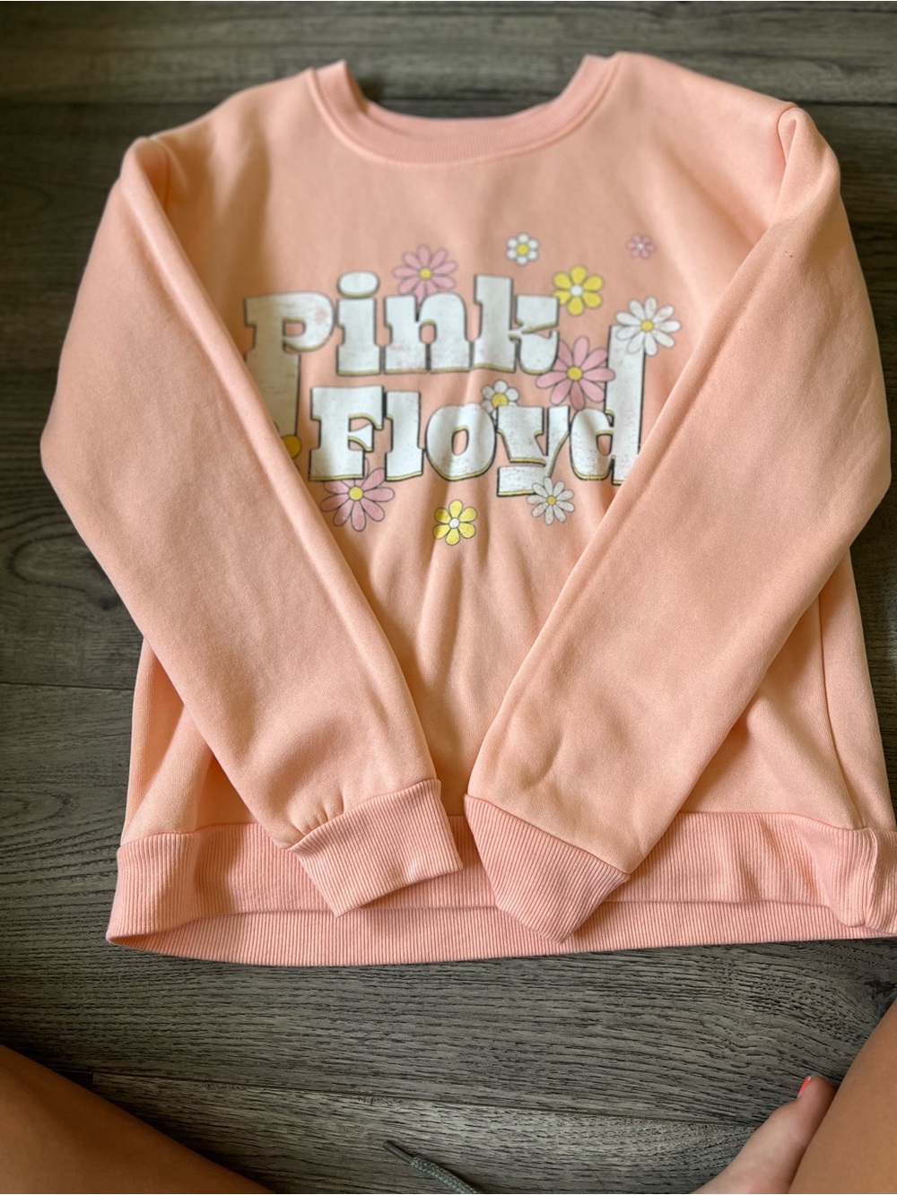 Pink Floyd Peach Pullover Sweatshirt
